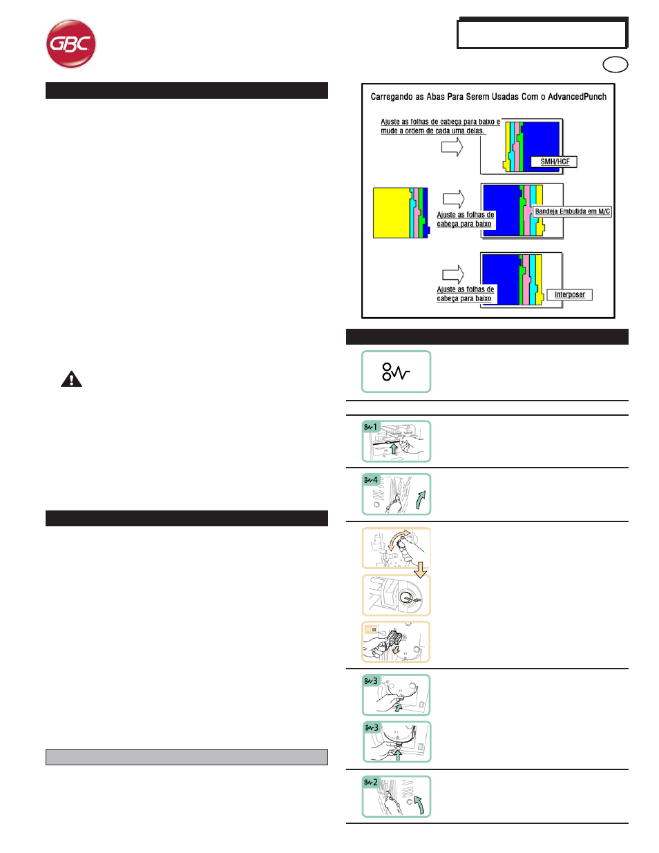 Advancedpunch | GBC AdvancedPunch User Manual | Page 43 / 50