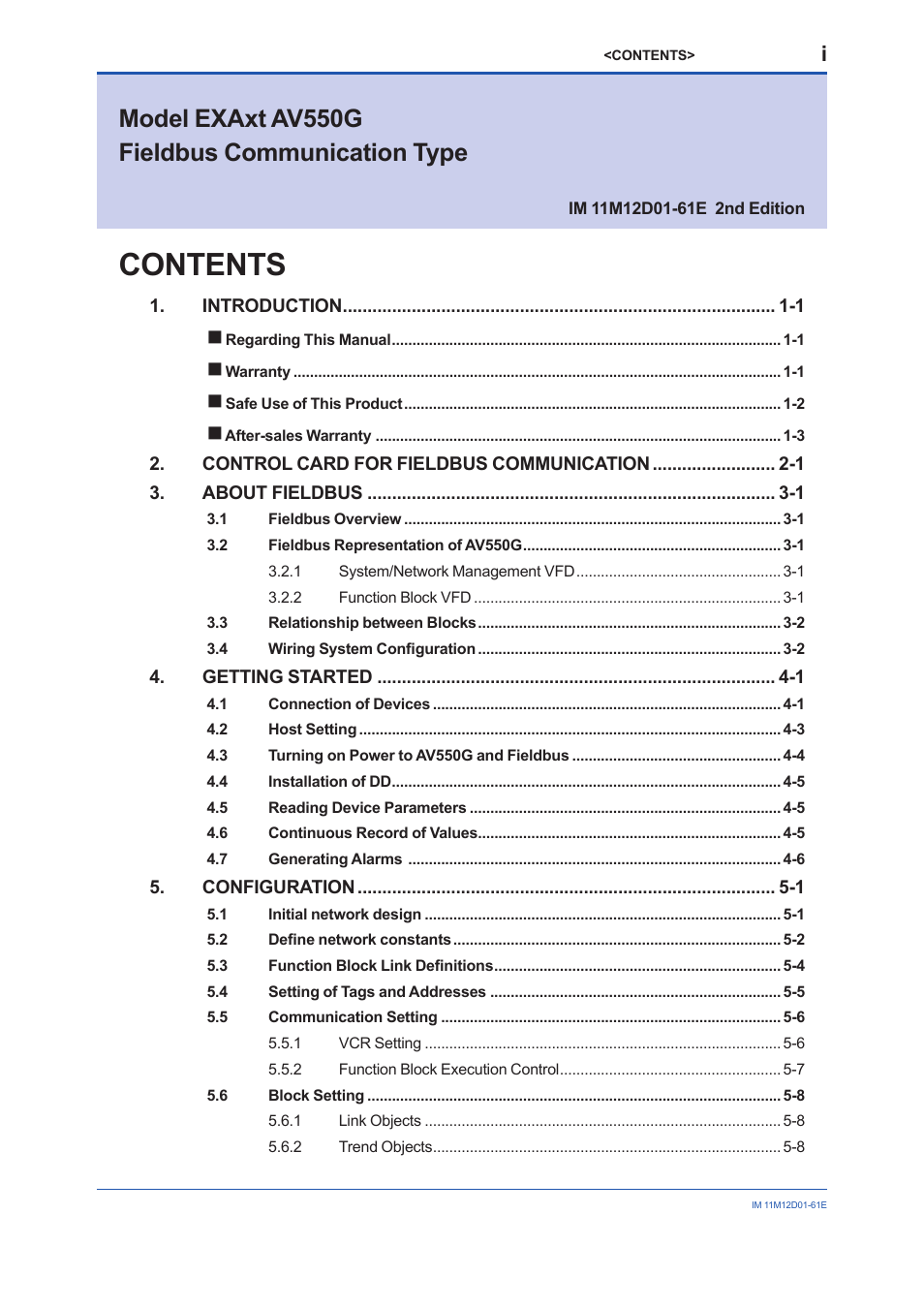 Yokogawa Multi Channel Oxygen Analyzer System ZR22/AV550G User Manual | Page 2 / 103