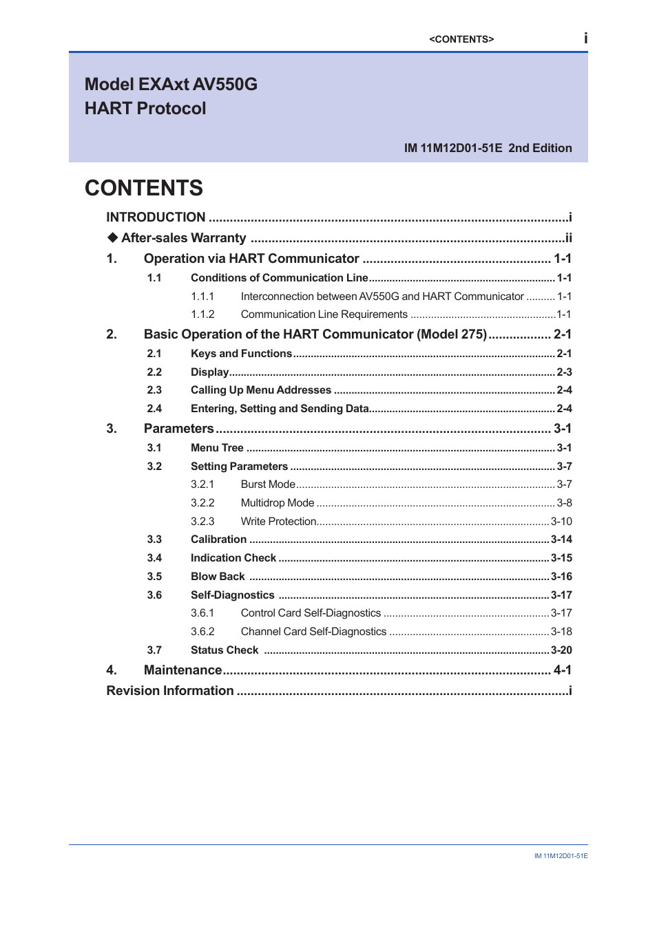 Yokogawa Multi Channel Oxygen Analyzer System ZR22/AV550G User Manual | Page 4 / 37