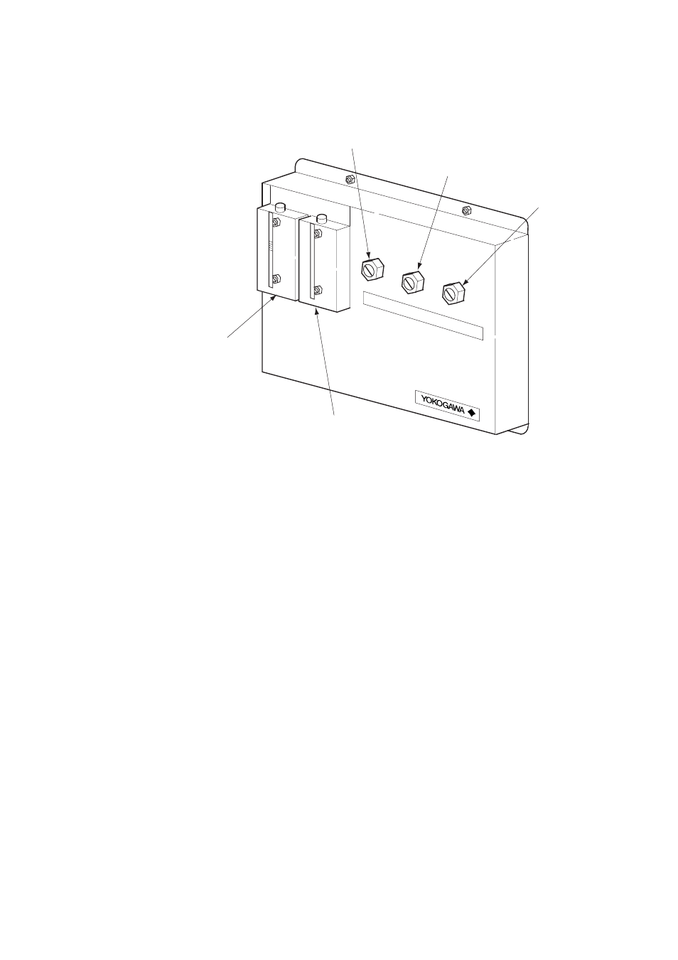 3 za8f flow setting unit | Yokogawa Multi Channel Oxygen Analyzer System ZR22/AV550G User Manual | Page 110 / 234