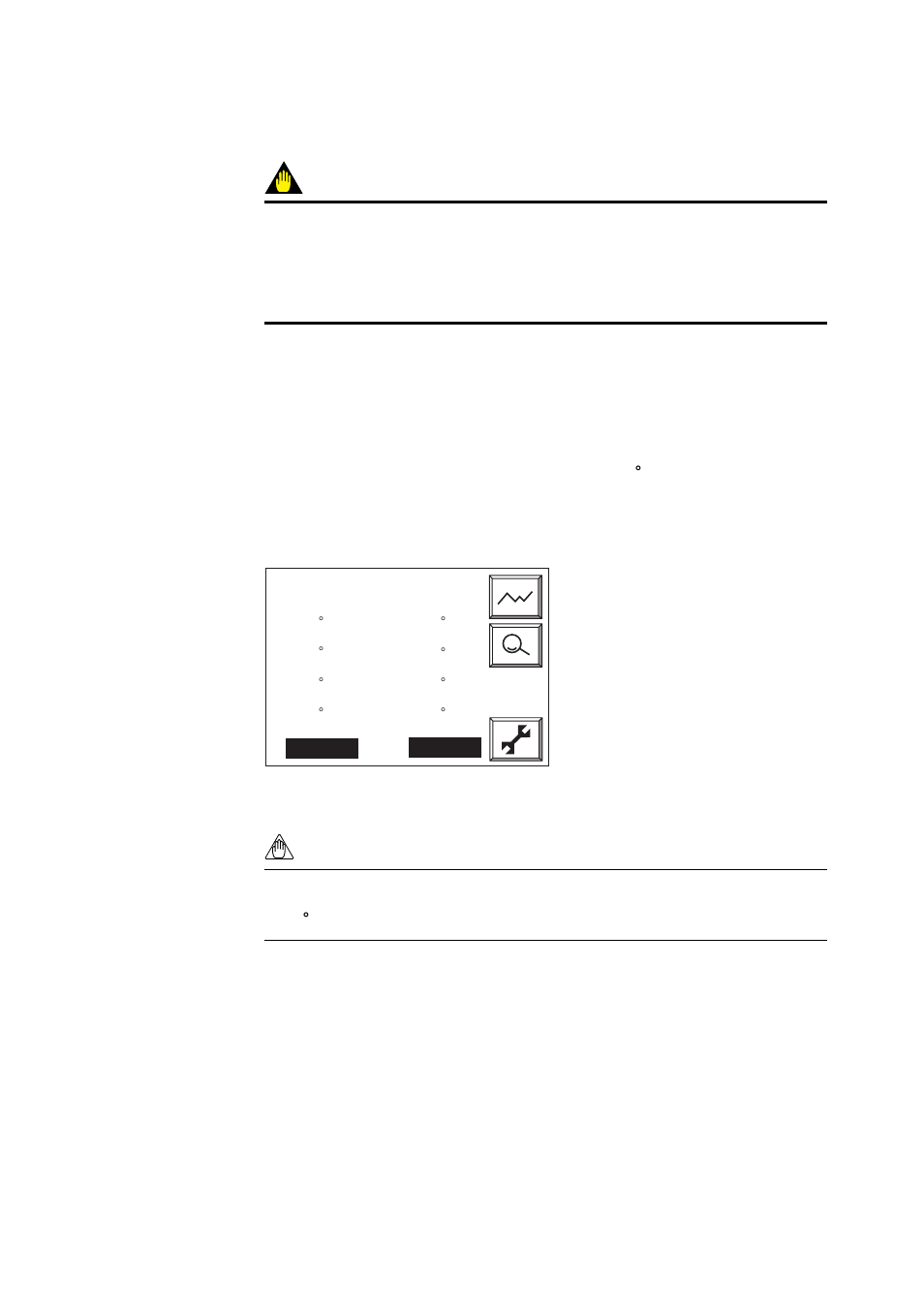 3 wiring and piping for blowback, 2 switches and their functions, 5 supply power to averaging converter | Caution | Yokogawa Multi Channel Oxygen Analyzer System ZR22/AV550G User Manual | Page 115 / 234