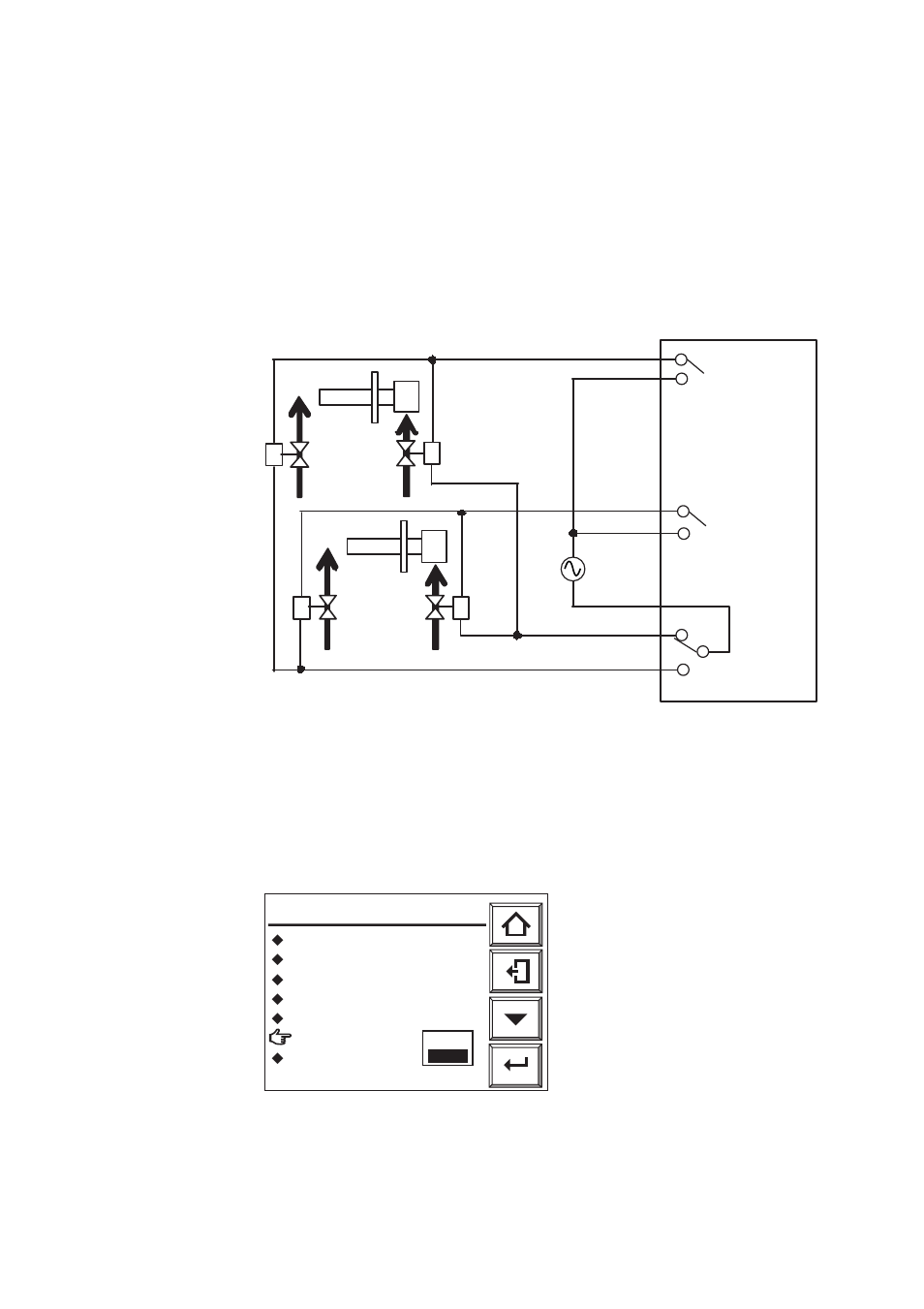 Contact3, 2 setting contacts for operating solenoid valves | Yokogawa Multi Channel Oxygen Analyzer System ZR22/AV550G User Manual | Page 182 / 234