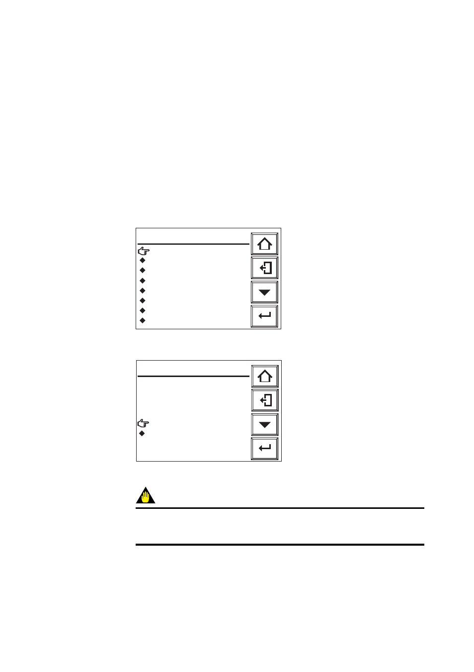 7 parameter initialization, Warning, Defaults | Yokogawa Multi Channel Oxygen Analyzer System ZR22/AV550G User Manual | Page 189 / 234