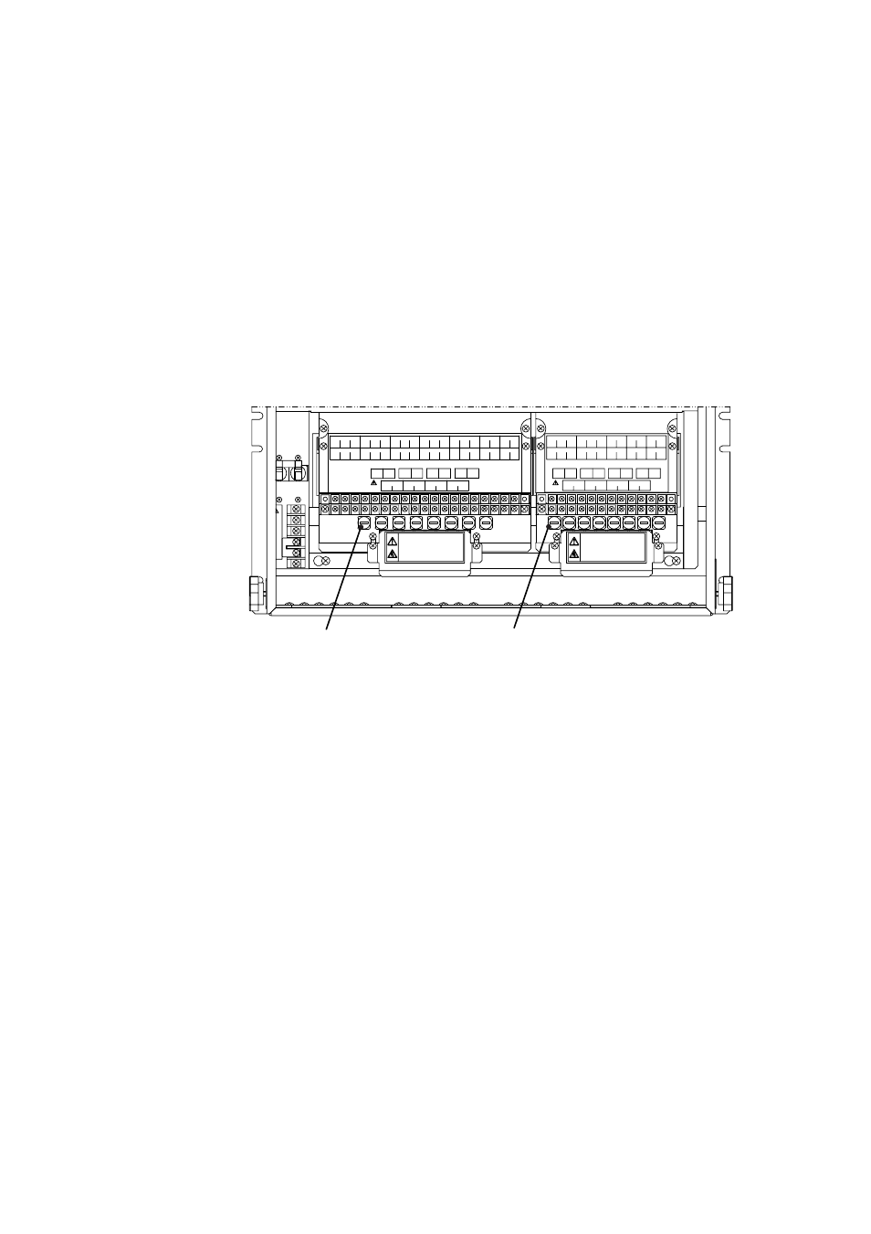 2 procedure for performing an indication check, 1 fuse replacement, Fuse holder (8 holders in basic power supply unit) | Yokogawa Multi Channel Oxygen Analyzer System ZR22/AV550G User Manual | Page 206 / 234