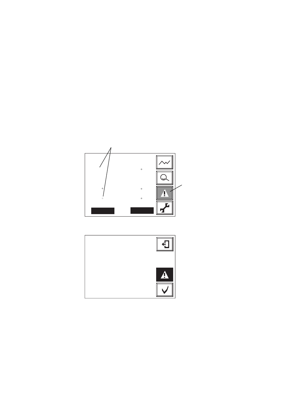 4 operation of blowback, 4 replacement of the heater unit, 2 displays and remedies when alarms are generated | 1 alarm types, Warmup, Hold | Yokogawa Multi Channel Oxygen Analyzer System ZR22/AV550G User Manual | Page 217 / 234