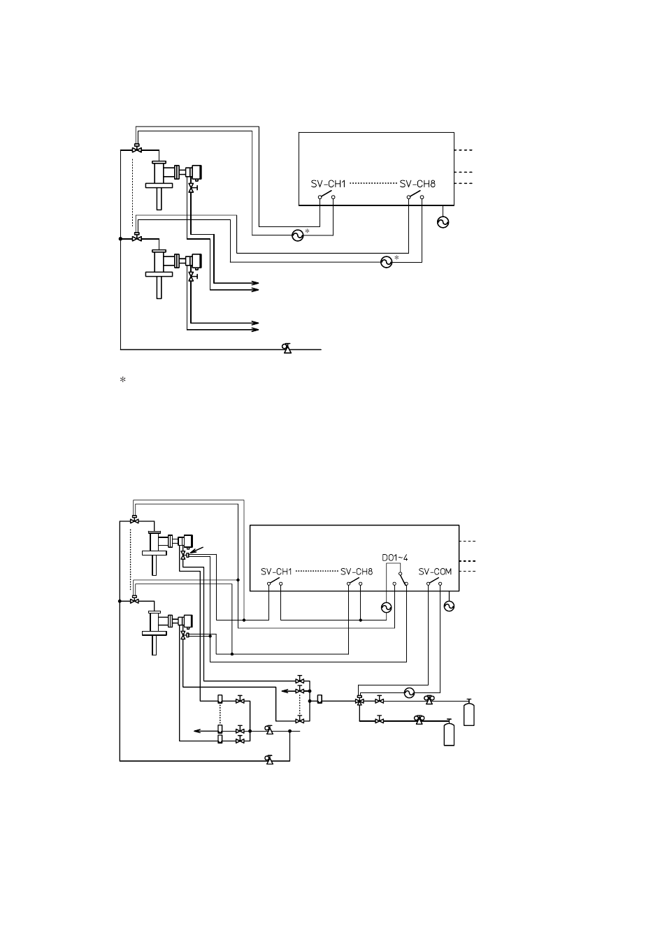 3 wiring and piping for blowback, Figure 5.17 typical diagram for blowback | Yokogawa Multi Channel Oxygen Analyzer System ZR22/AV550G User Manual | Page 97 / 234
