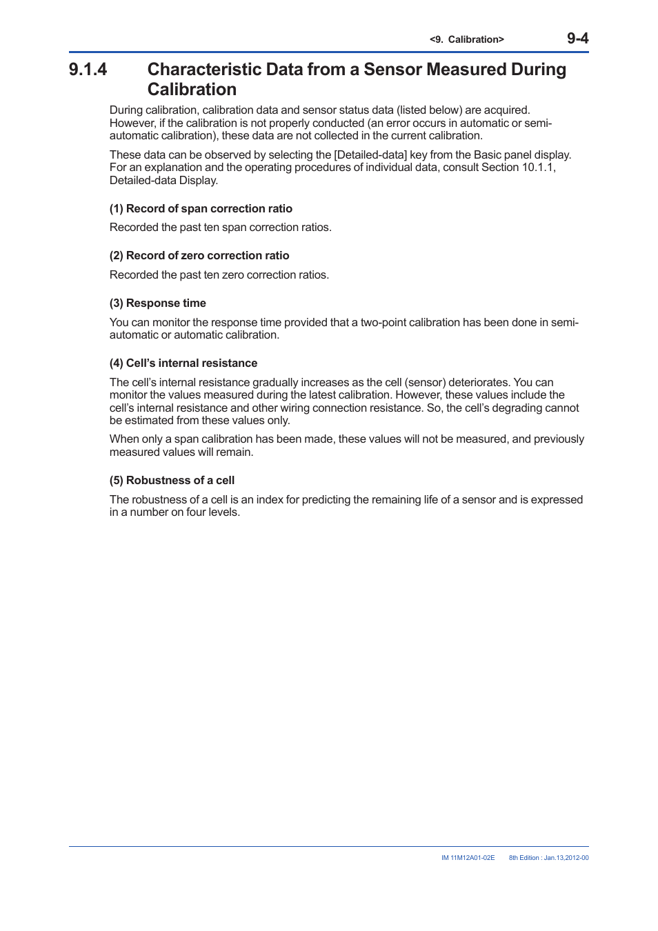Yokogawa Integral Oxygen Analyzer ZR202 User Manual | Page 132 / 190