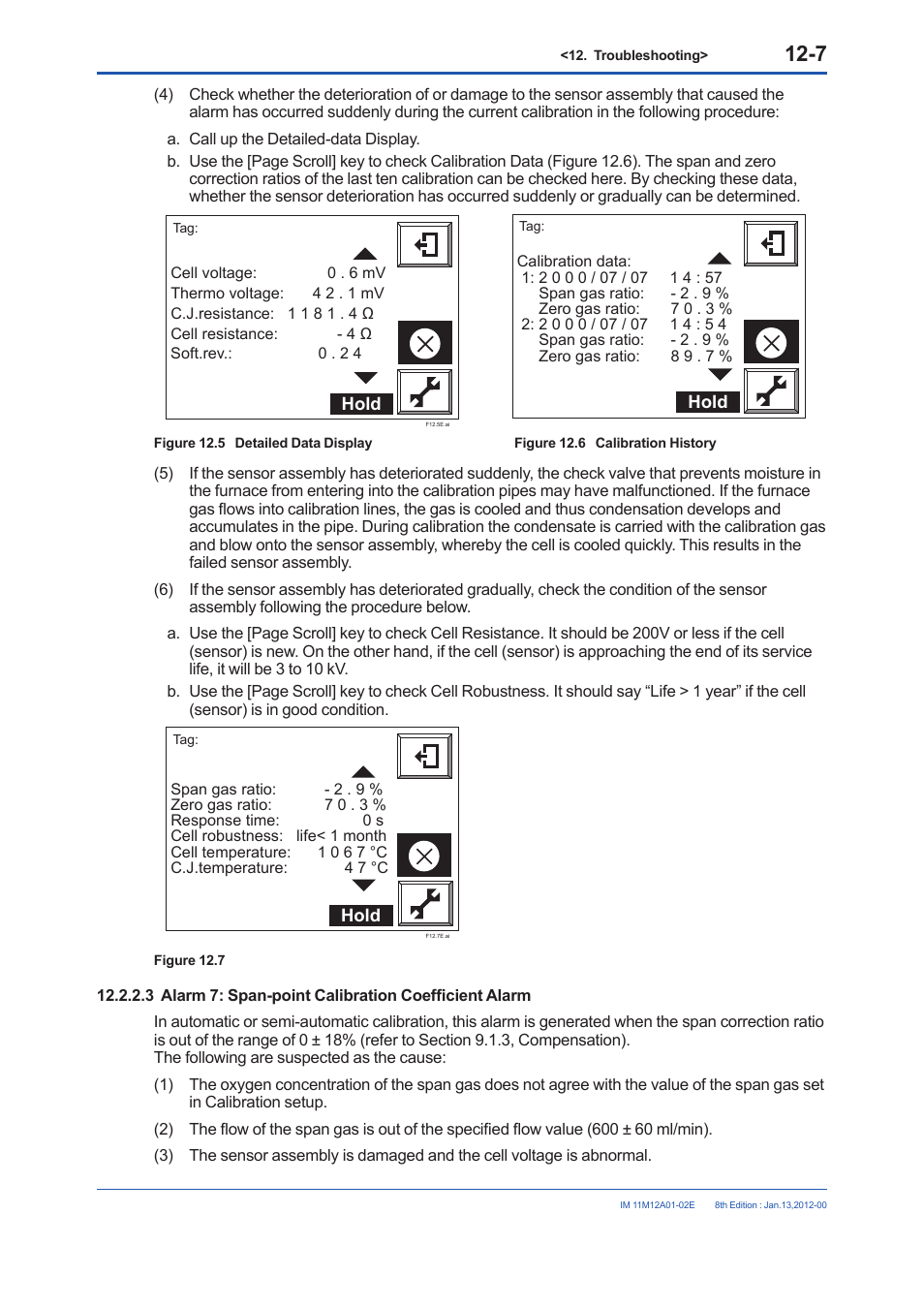 Yokogawa Integral Oxygen Analyzer ZR202 User Manual | Page 177 / 190