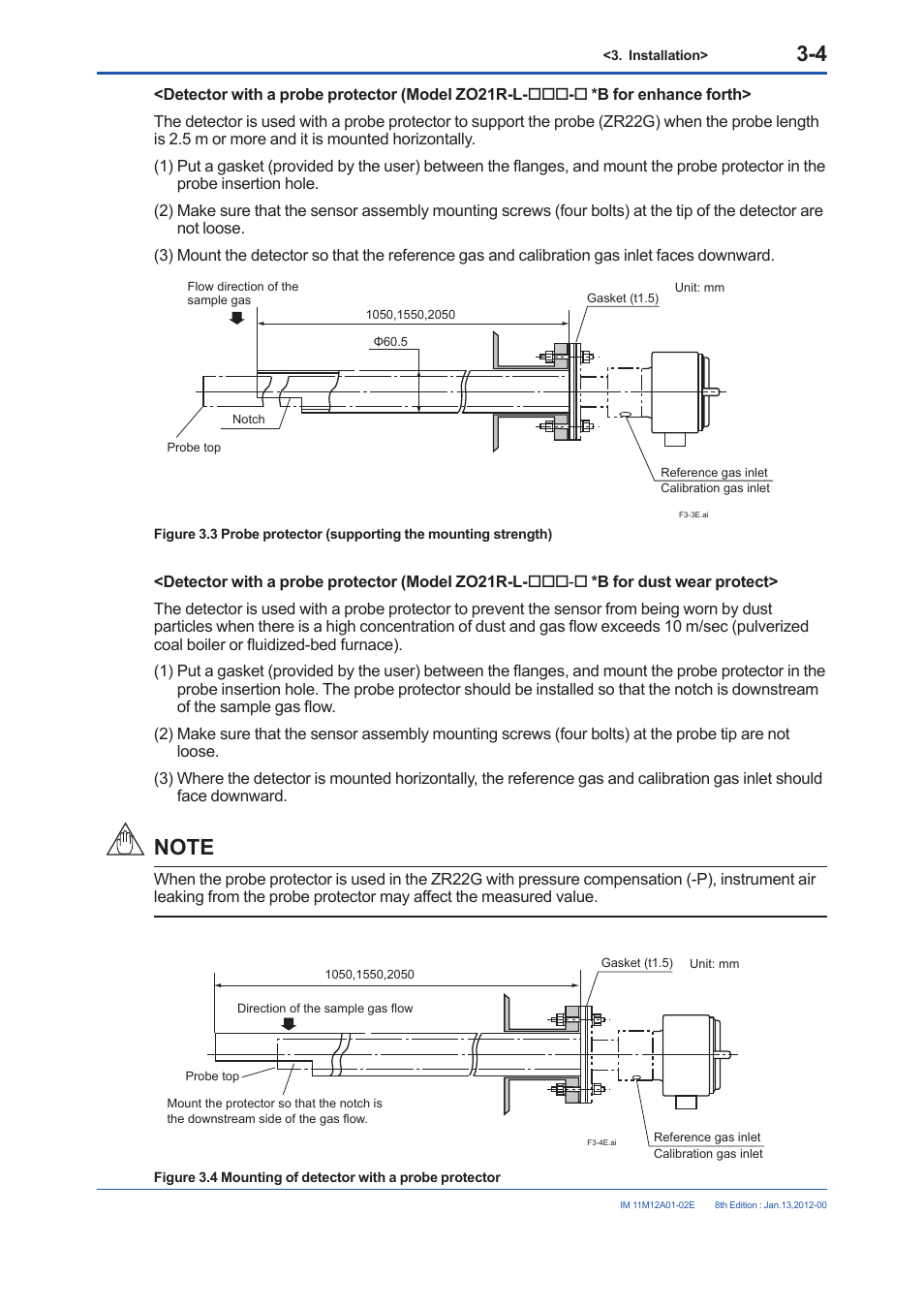 Yokogawa Integral Oxygen Analyzer ZR202 User Manual | Page 50 / 190