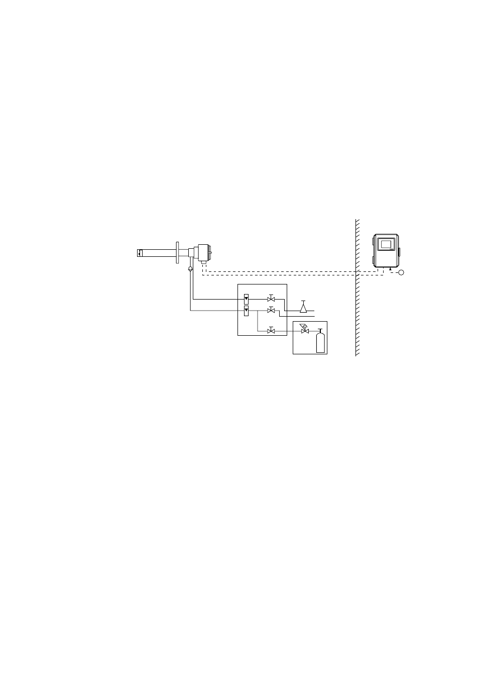 1 <exaxtzr>system configuration, 1 system 1, 1 < exaxtzr > system configuration | Figure 1.1 system configuration 1 | Yokogawa Single Channel Oxygen Analyzer System ZR22/ZR402 User Manual | Page 17 / 205