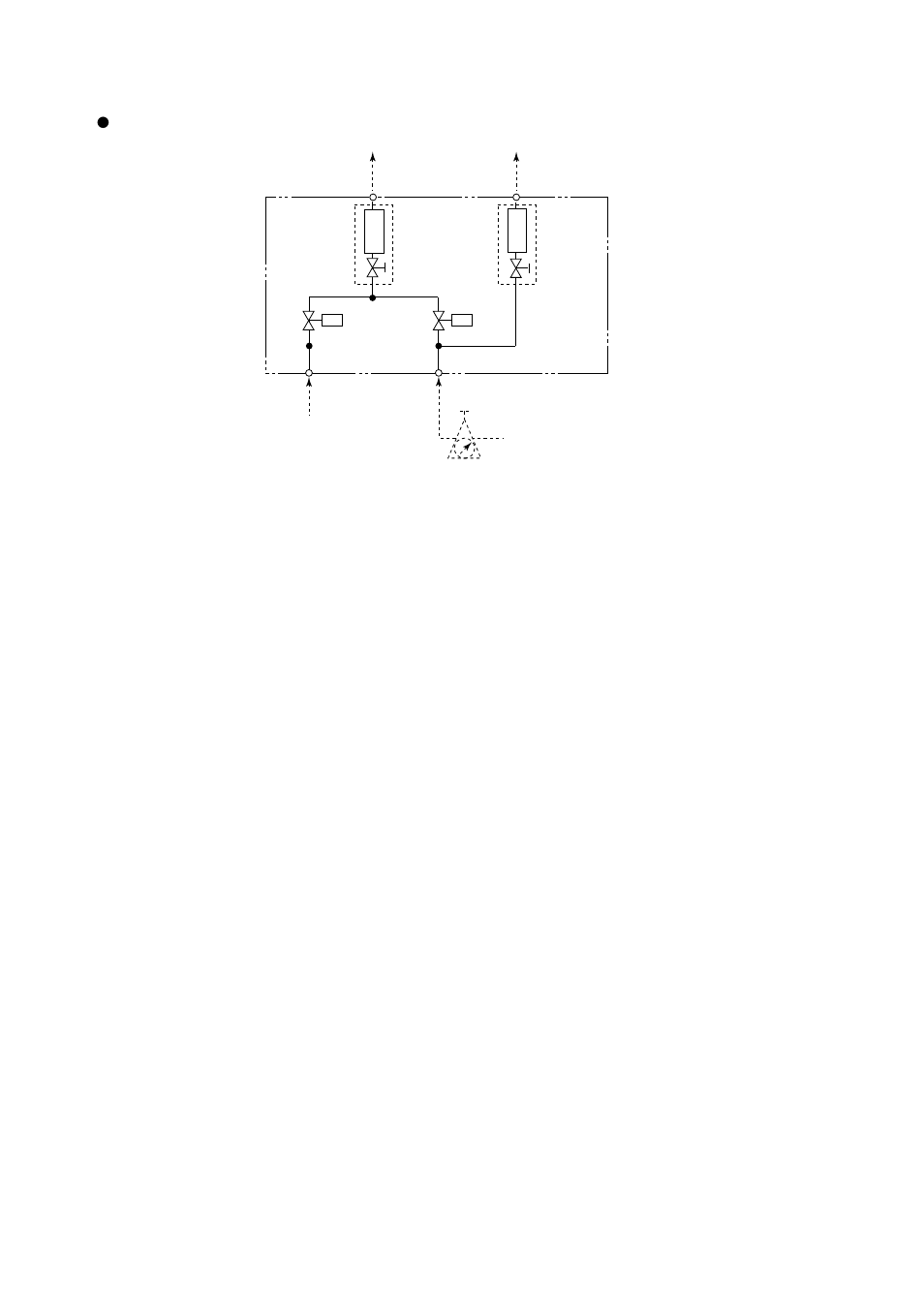 Piping diagram | Yokogawa Single Channel Oxygen Analyzer System ZR22/ZR402 User Manual | Page 40 / 205
