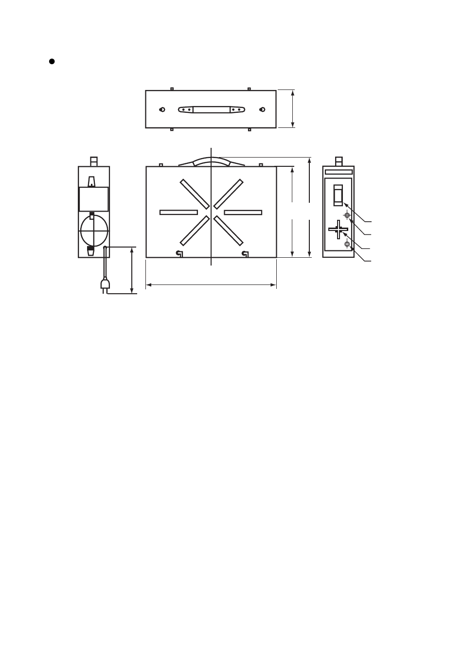 External dimensions | Yokogawa Single Channel Oxygen Analyzer System ZR22/ZR402 User Manual | Page 42 / 205