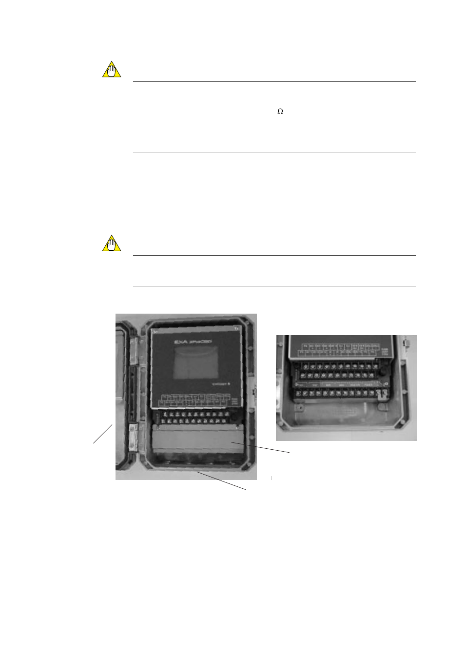 Caution | Yokogawa Single Channel Oxygen Analyzer System ZR22/ZR402 User Manual | Page 81 / 205