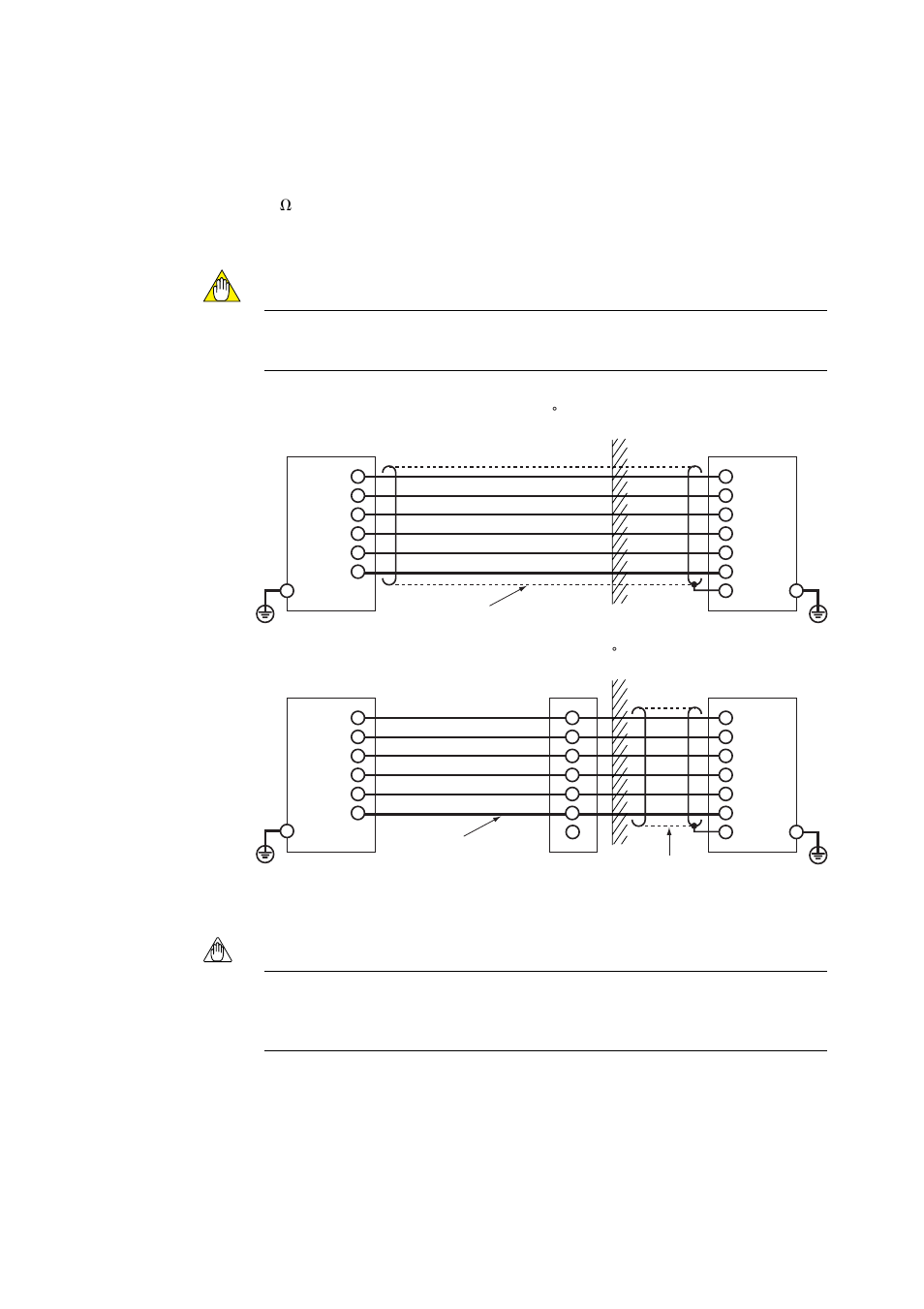 2 wiring for detector output, Caution | Yokogawa Single Channel Oxygen Analyzer System ZR22/ZR402 User Manual | Page 84 / 205