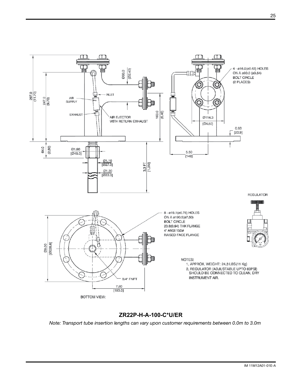 Yokogawa Single Channel Oxygen Analyzer System ZR22/ZR402 User Manual | Page 25 / 34