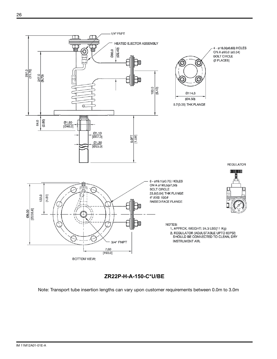 Yokogawa Single Channel Oxygen Analyzer System ZR22/ZR402 User Manual | Page 26 / 34