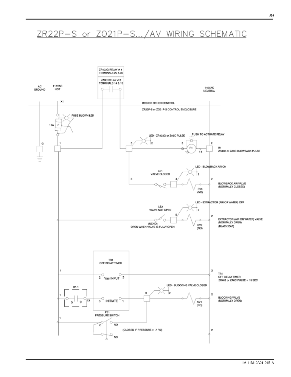 Yokogawa Single Channel Oxygen Analyzer System ZR22/ZR402 User Manual | Page 29 / 34