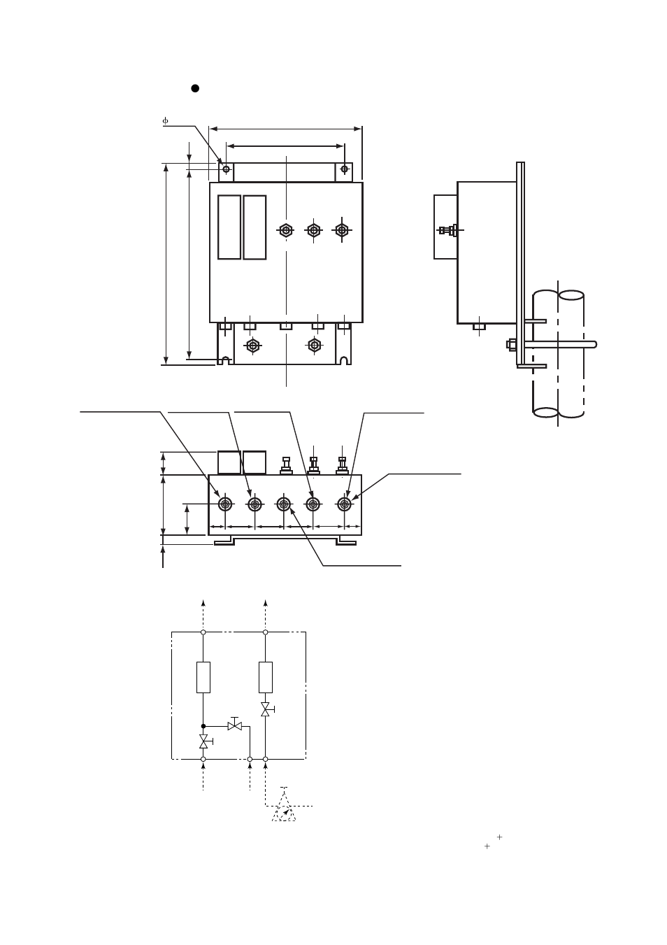 External dimensions | Yokogawa Single Channel Oxygen Analyzer System ZR22/ZR402 User Manual | Page 36 / 204