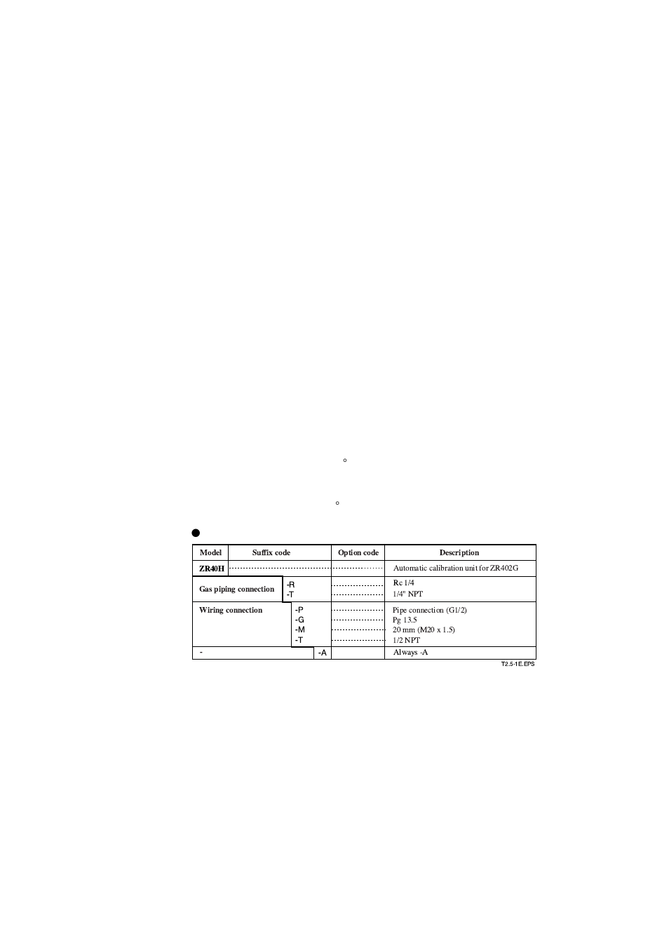 2 zr40h automatic calibration unit, Zr40h automatic calibration unit -18 | Yokogawa Single Channel Oxygen Analyzer System ZR22/ZR402 User Manual | Page 37 / 204