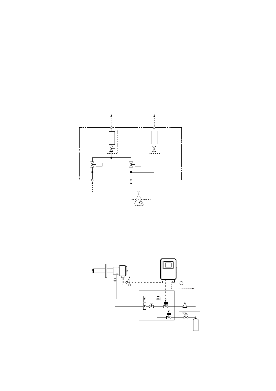 3 piping for system 3, Piping for system 3 -5, Figure 4.9 piping for system 3 | Yokogawa Single Channel Oxygen Analyzer System ZR22/ZR402 User Manual | Page 72 / 204