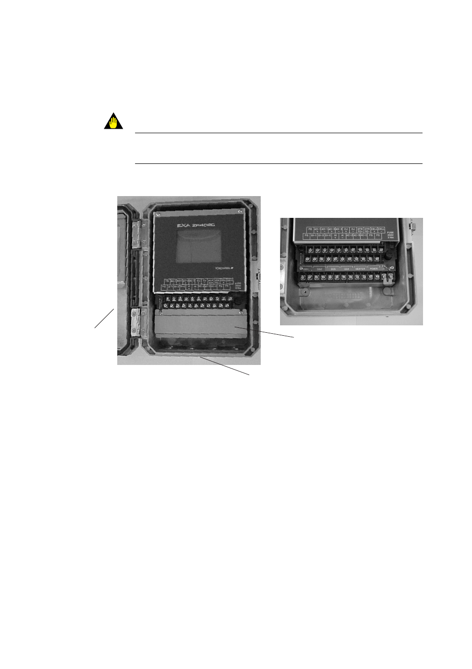 2 wiring, Cable specifications -5, Connection to the detector -6 | Caution | Yokogawa Single Channel Oxygen Analyzer System ZR22/ZR402 User Manual | Page 75 / 204