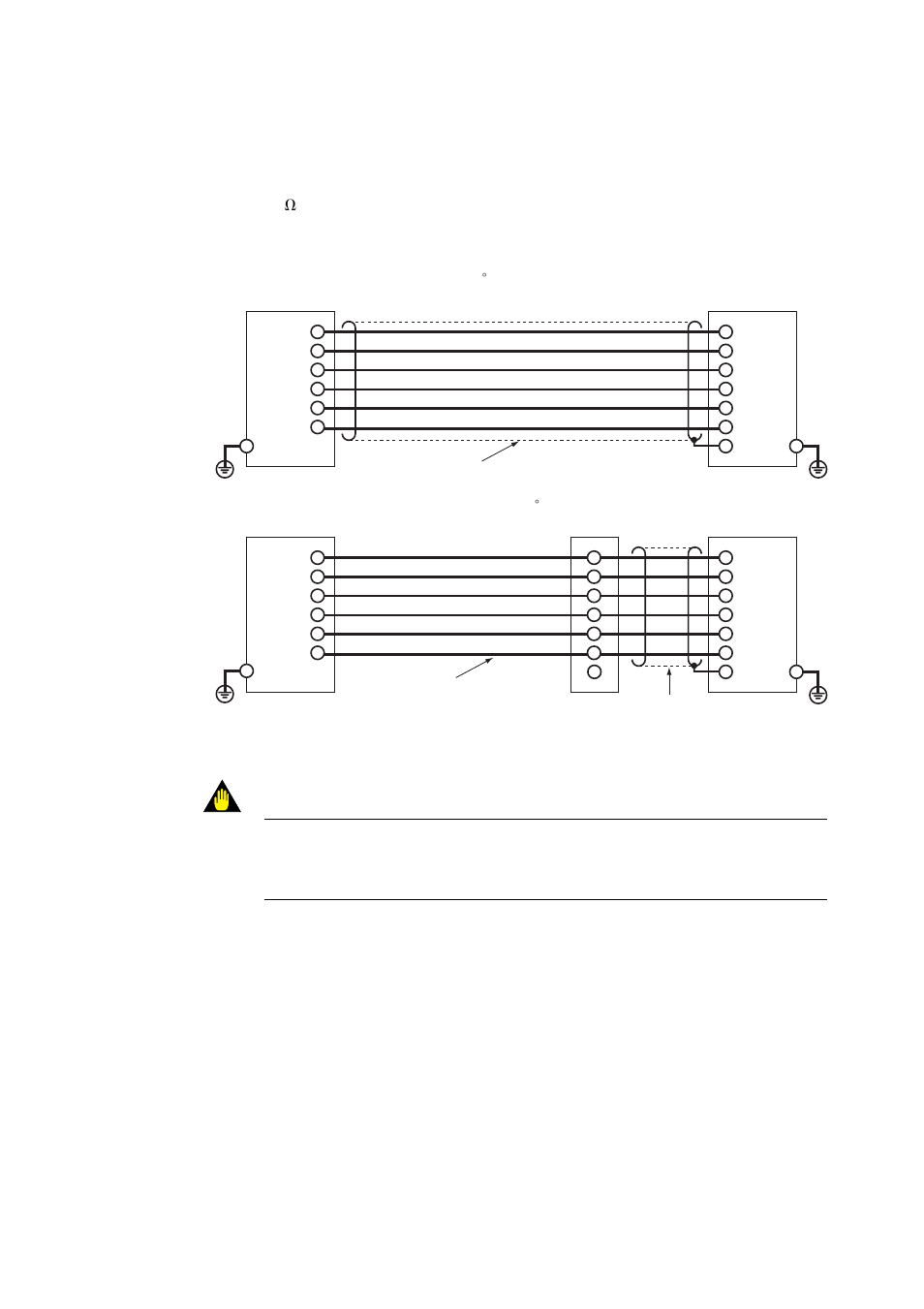 2 wiring for detector output, 1 cable specifications, Wiring for power to detector heater -8 | Cable specifications -8, Caution | Yokogawa Single Channel Oxygen Analyzer System ZR22/ZR402 User Manual | Page 77 / 204