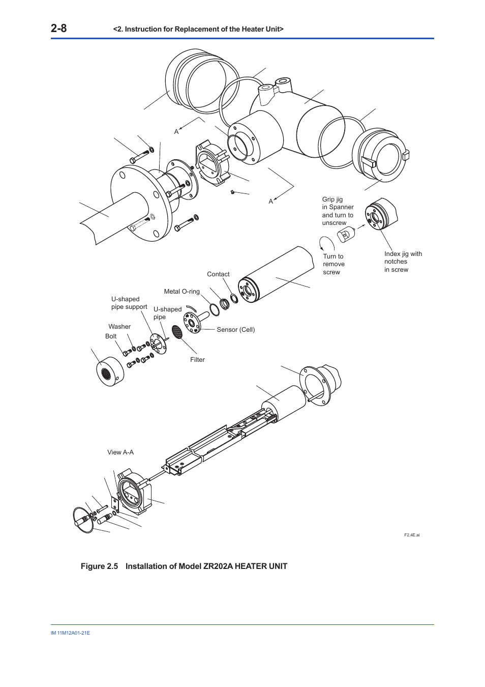 Yokogawa Integral Oxygen Analyzer ZR202 User Manual | Page 17 / 21