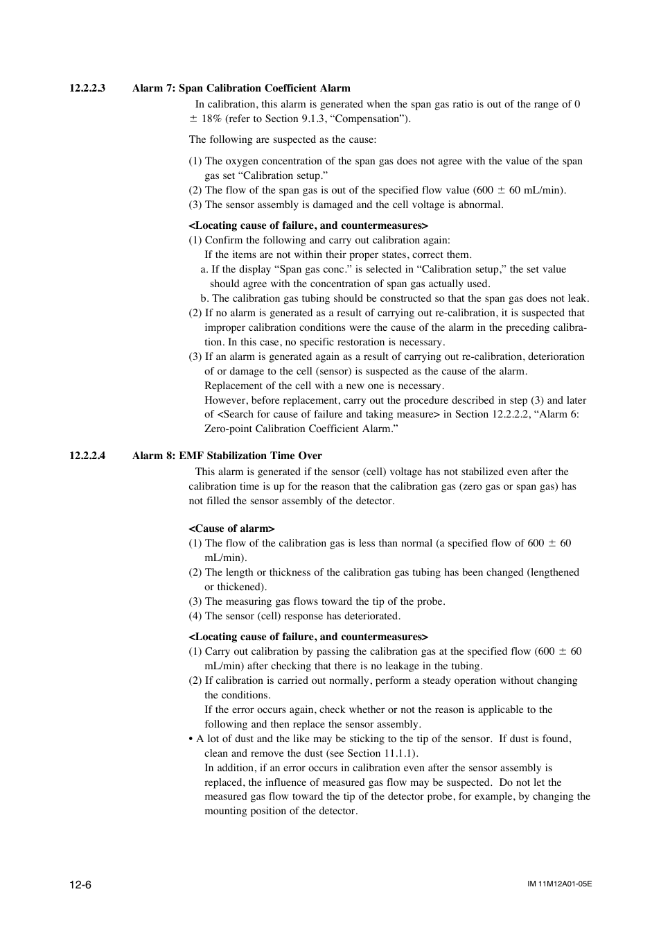 Yokogawa Integral Oxygen Analyzer ZR202 User Manual | Page 169 / 181