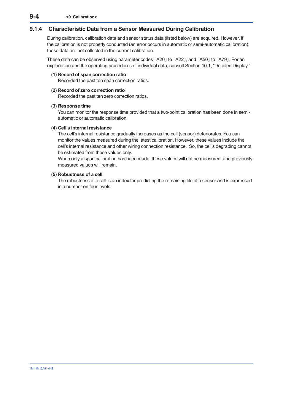 Yokogawa Integral Oxygen Analyzer ZR202 User Manual | Page 105 / 157