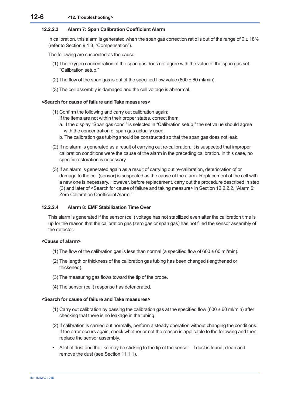 Yokogawa Integral Oxygen Analyzer ZR202 User Manual | Page 145 / 157