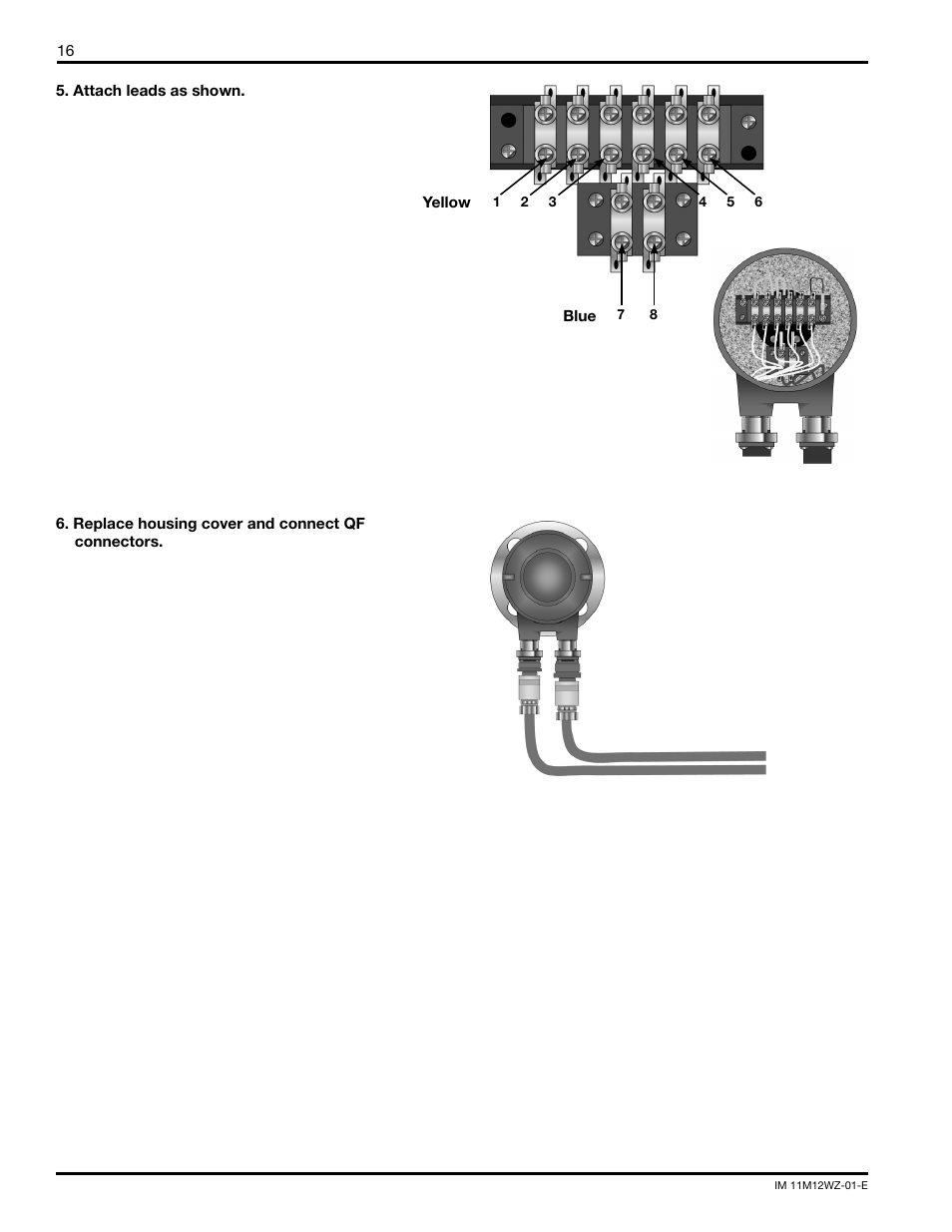Yokogawa WZ-H Cables User Manual | Page 16 / 16