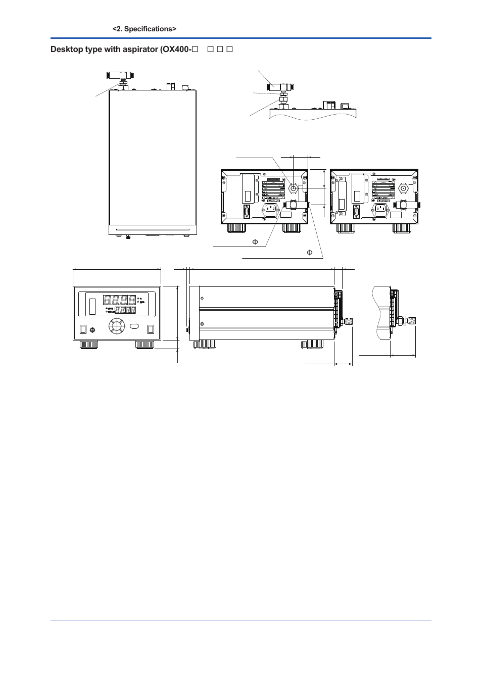 Yokogawa Low Concentration (ppm) Zirconia Oxygen Analyzer OX400 User Manual | Page 19 / 67