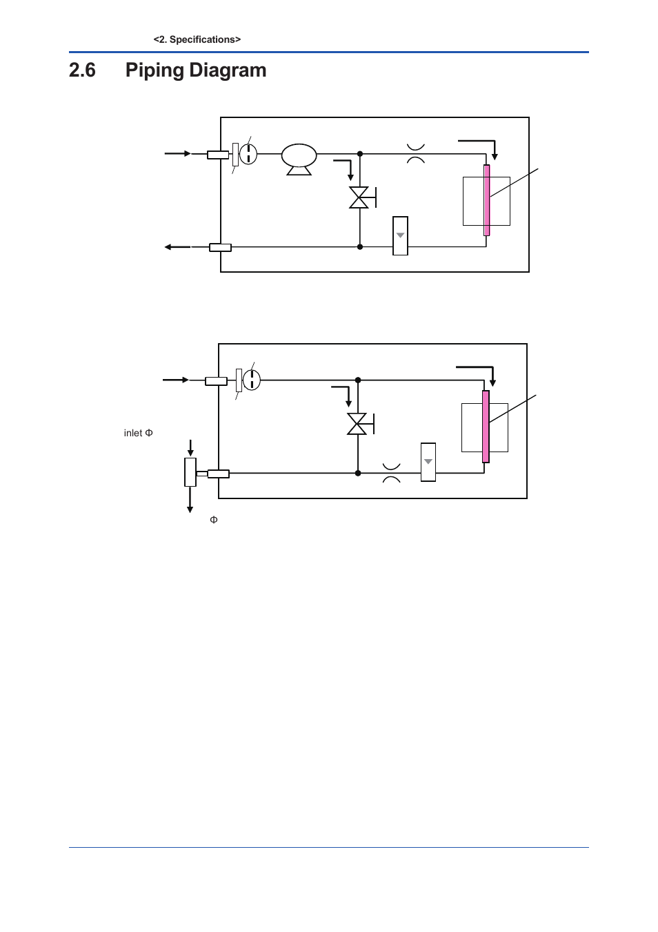 6 piping diagram, Piping diagram -10 | Yokogawa Low Concentration (ppm) Zirconia Oxygen Analyzer OX400 User Manual | Page 21 / 67
