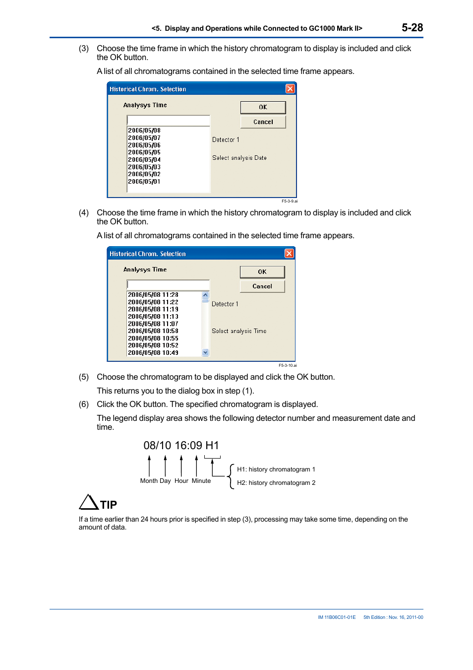 Yokogawa GC8000 Process Gas Chromatograph User Manual | Page 138 / 197