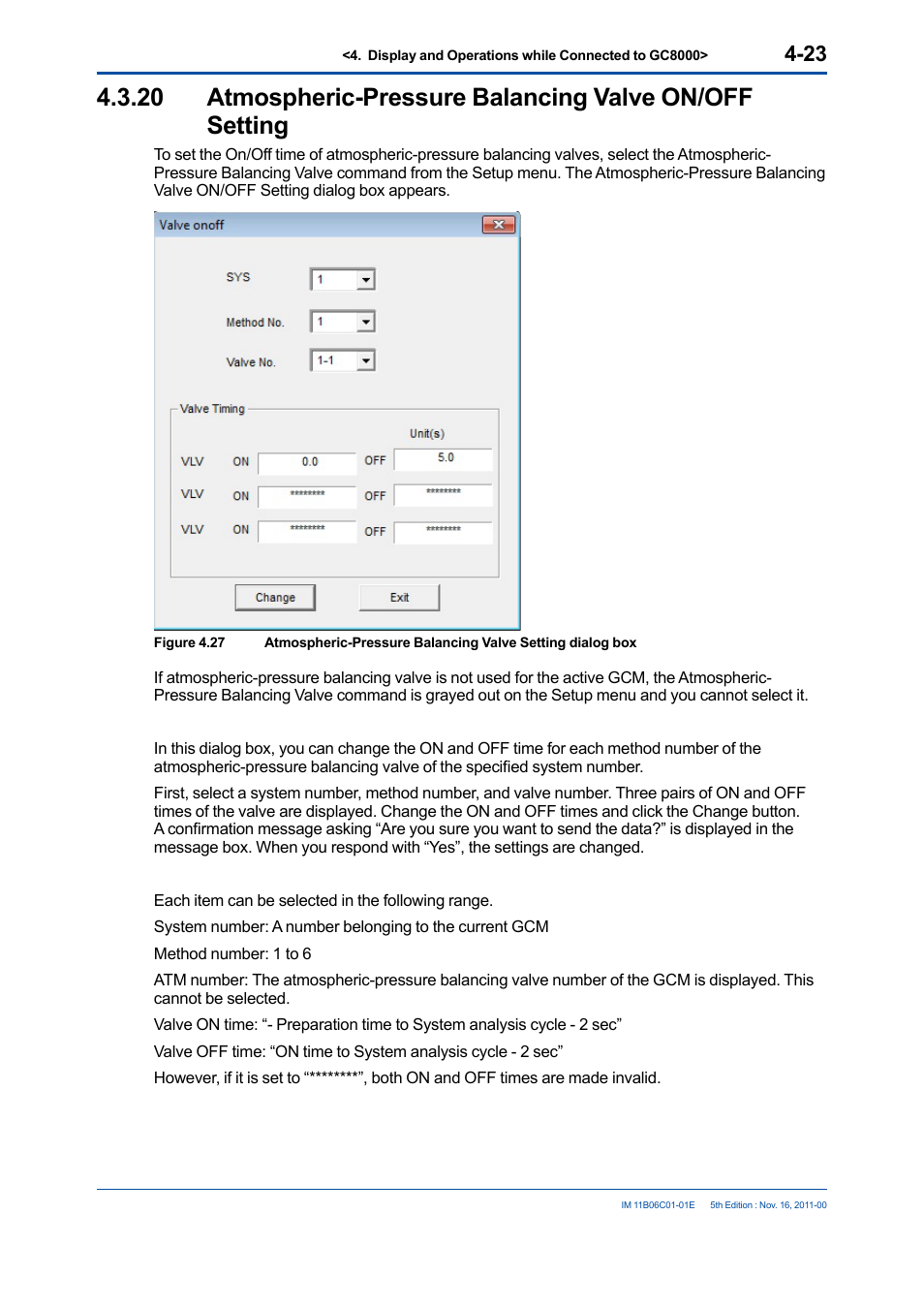 Yokogawa GC8000 Process Gas Chromatograph User Manual | Page 70 / 197
