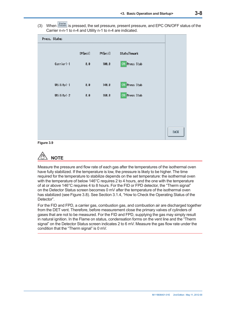 Yokogawa GC8000 Process Gas Chromatograph User Manual | Page 159 / 537