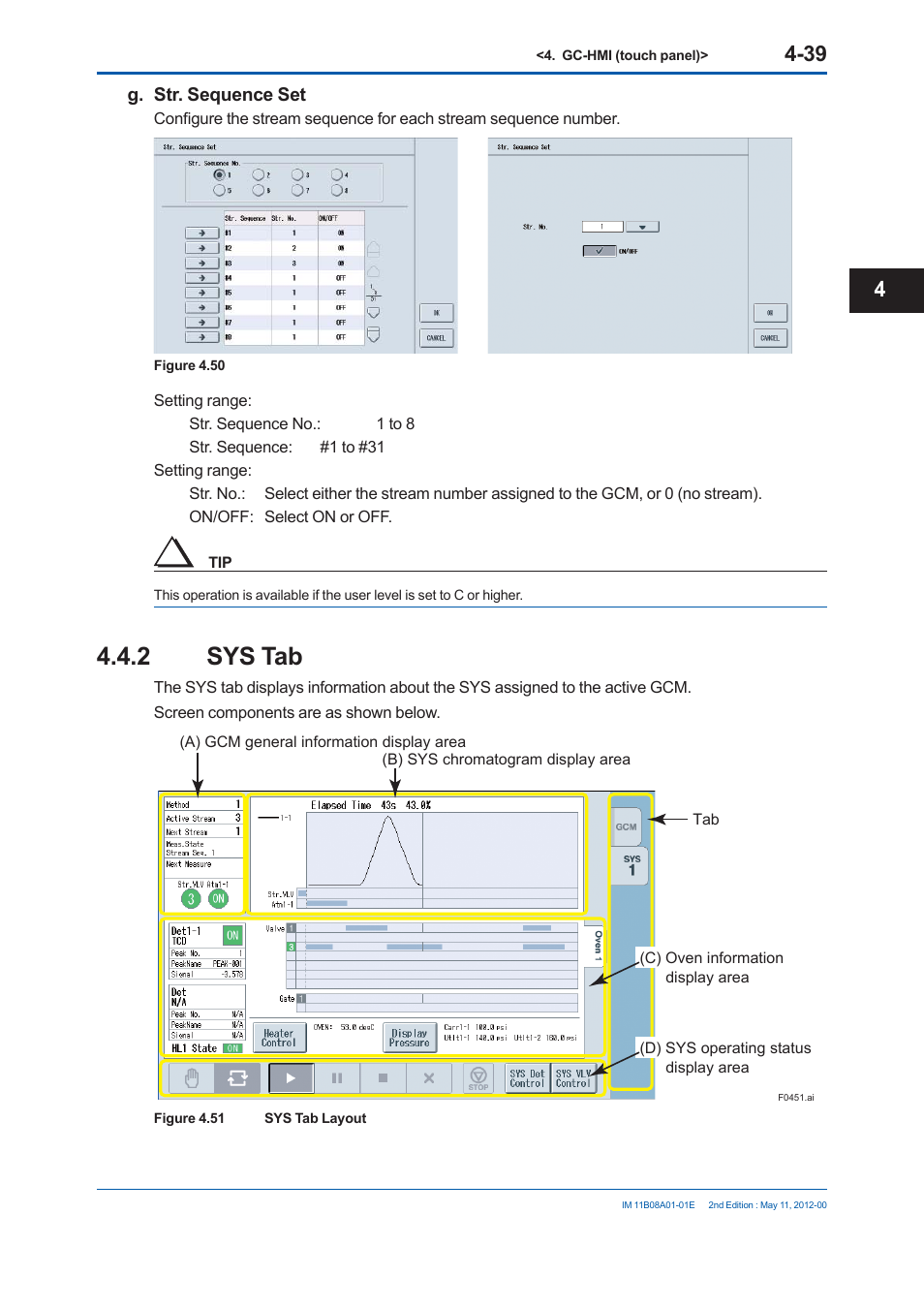 2 sys tab | Yokogawa GC8000 Process Gas Chromatograph User Manual | Page 226 / 537