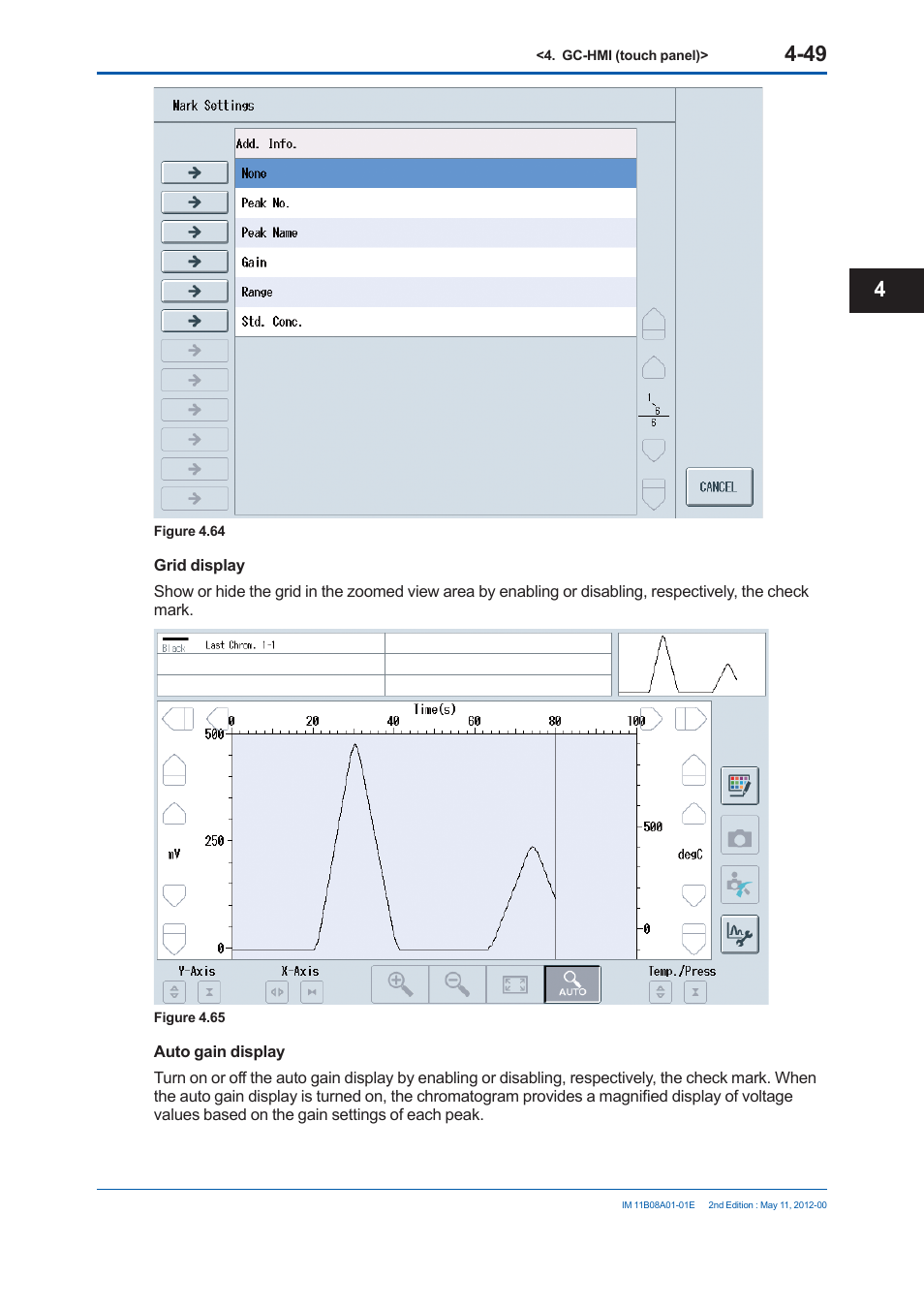 Yokogawa GC8000 Process Gas Chromatograph User Manual | Page 236 / 537
