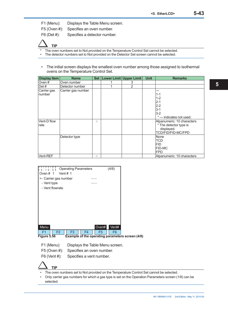 Yokogawa GC8000 Process Gas Chromatograph User Manual | Page 294 / 537