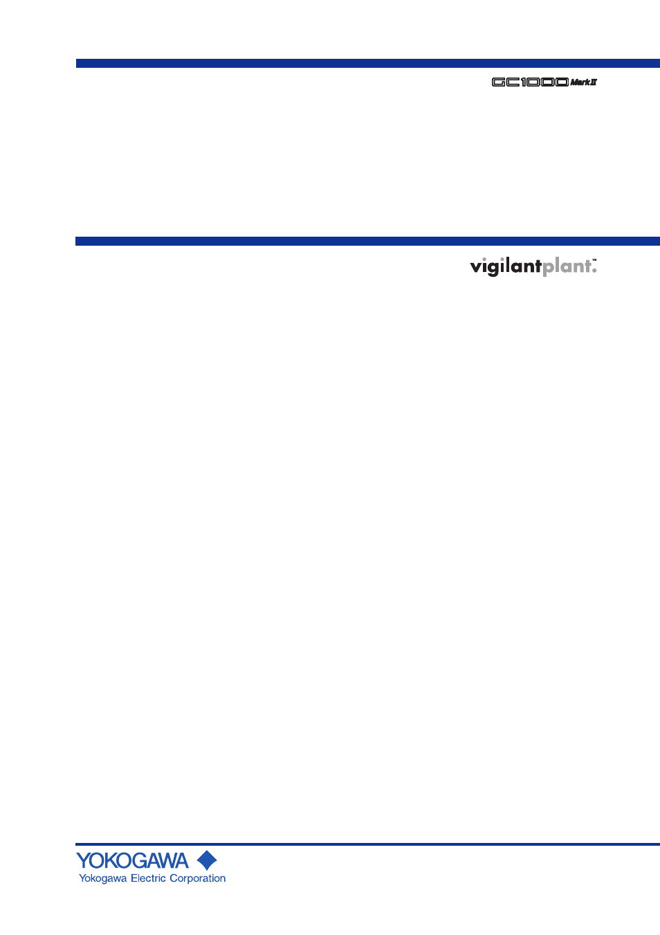 Yokogawa GC1000 Mark II Process Gas Chromatograph User Manual | 77 pages