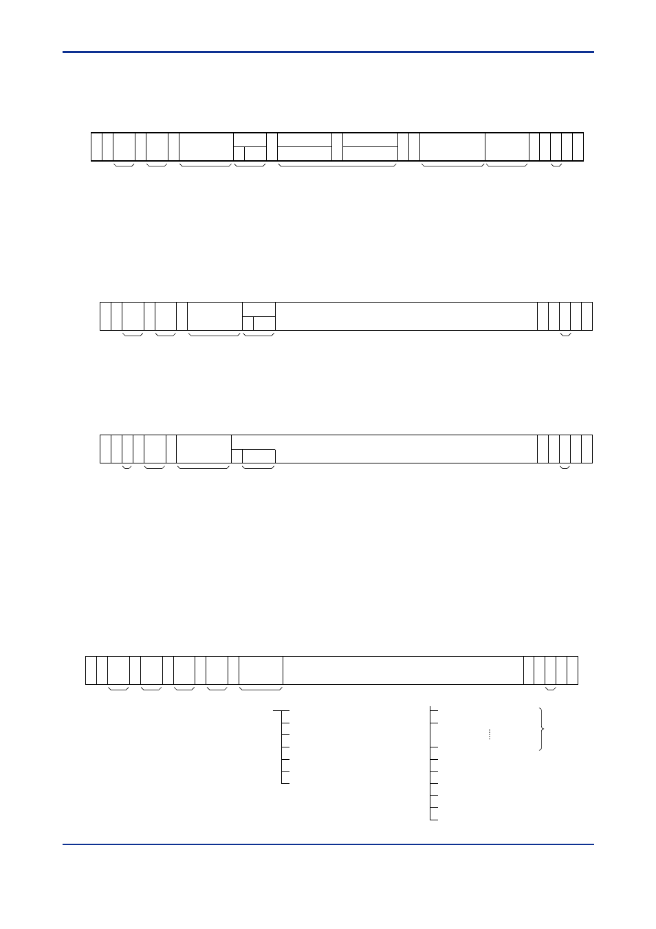1)analysis value data (concentation), 3)calibration factor, 4)error alarm | Yokogawa GC1000 Mark II Process Gas Chromatograph User Manual | Page 68 / 77
