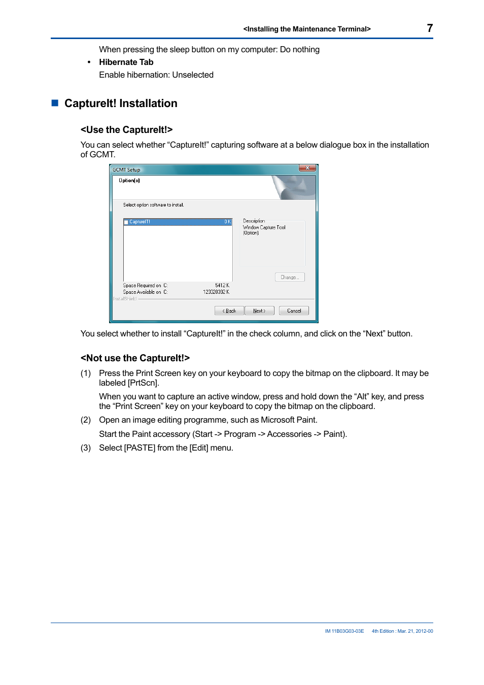 Ncaptureit! installation | Yokogawa GC1000 Mark II Process Gas Chromatograph User Manual | Page 14 / 105