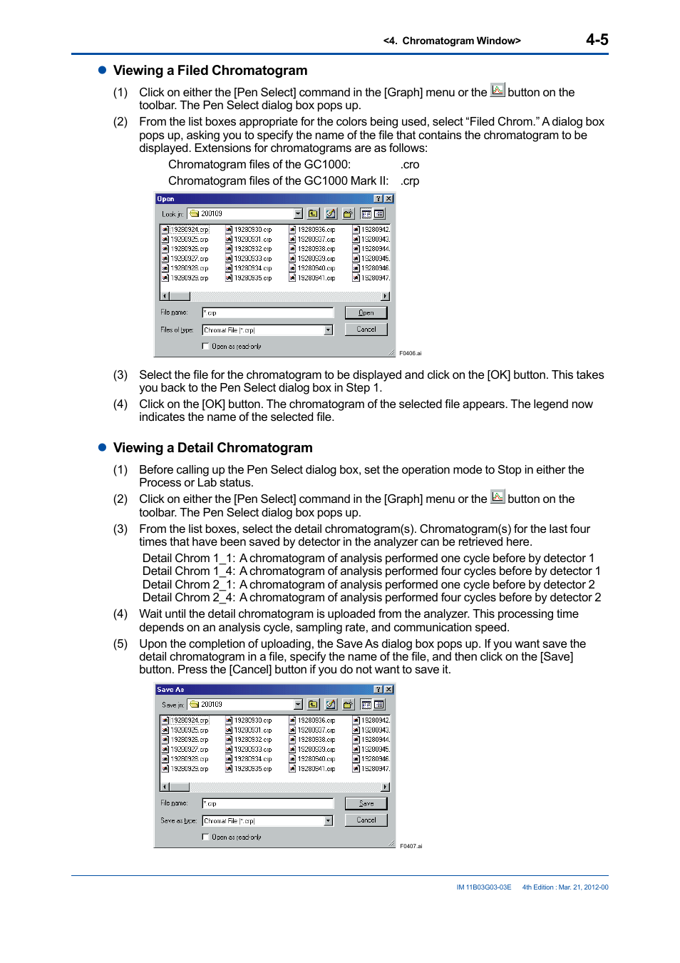 Yokogawa GC1000 Mark II Process Gas Chromatograph User Manual | Page 58 / 105