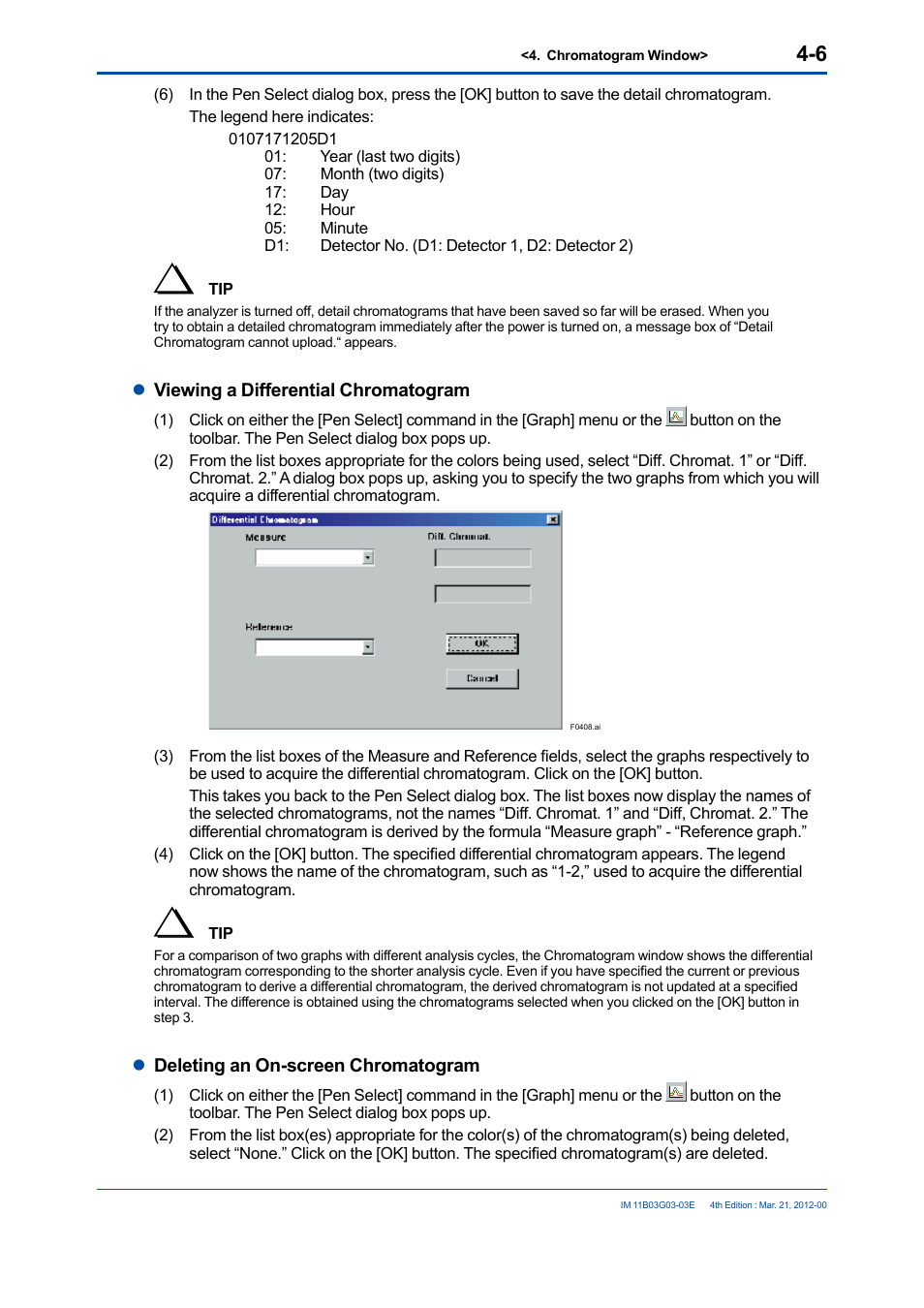 Yokogawa GC1000 Mark II Process Gas Chromatograph User Manual | Page 59 / 105