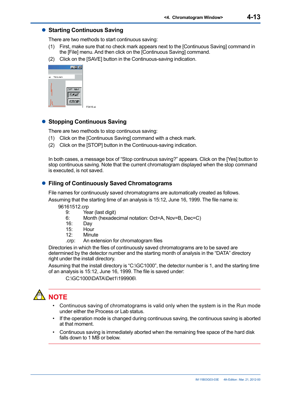 Yokogawa GC1000 Mark II Process Gas Chromatograph User Manual | Page 66 / 105