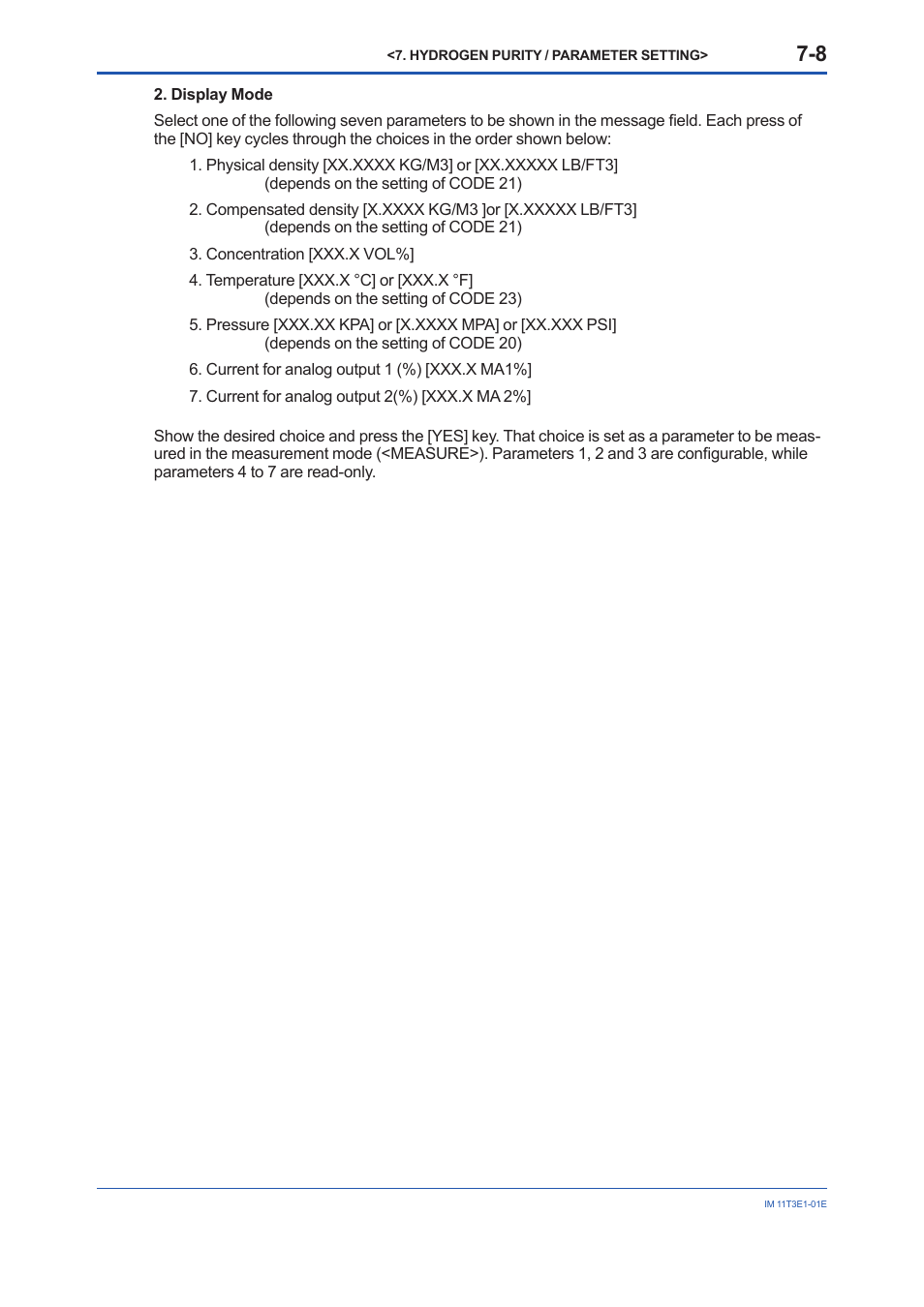 Yokogawa GD40 Gas Density Detector User Manual | Page 131 / 178