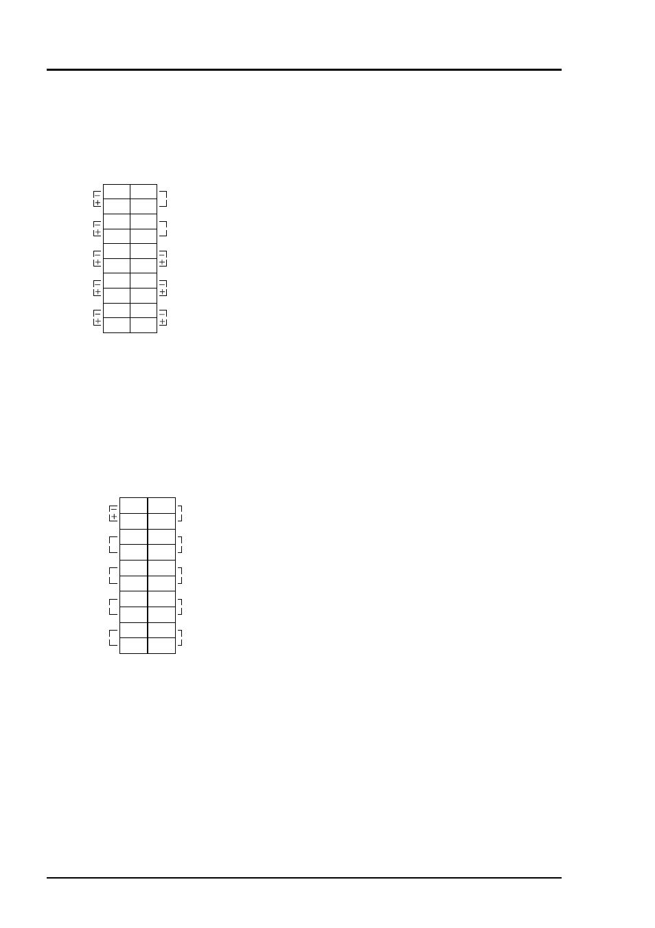8) description on terminal block, Sensor. must not be used unless o | Yokogawa IR200 User Manual | Page 23 / 101