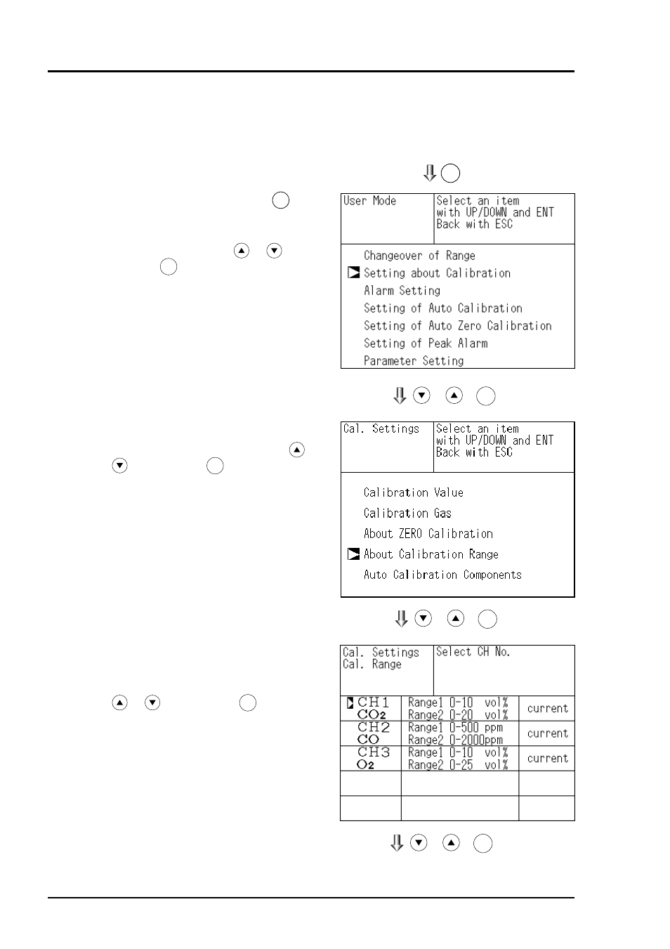 4 setting of calibration range | Yokogawa IR200 User Manual | Page 43 / 101