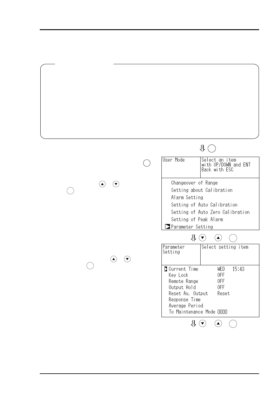 7 parameter setting | Yokogawa IR200 User Manual | Page 60 / 101