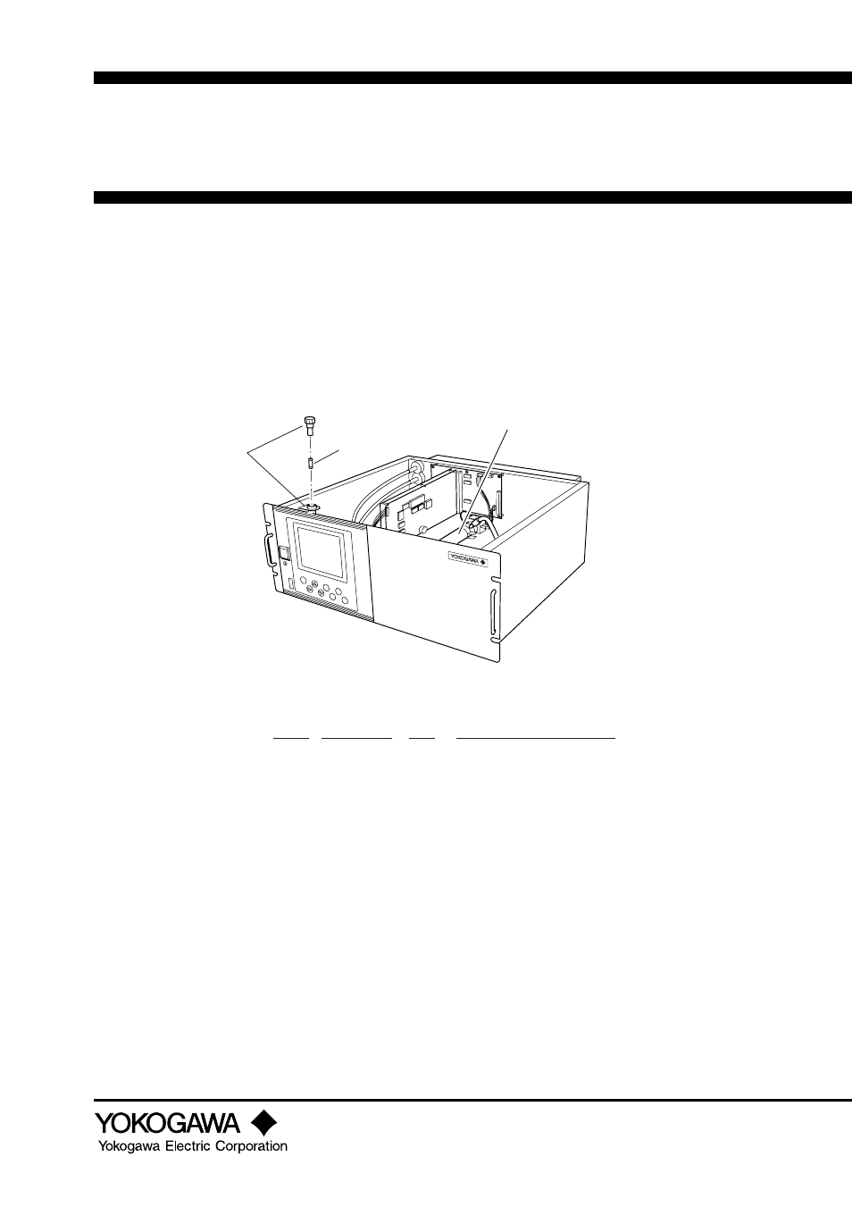 Customermaintenanceparts list, Customer maintenance parts list, Model ir200 infrared gas analyzer | Yokogawa IR200 User Manual | Page 98 / 101